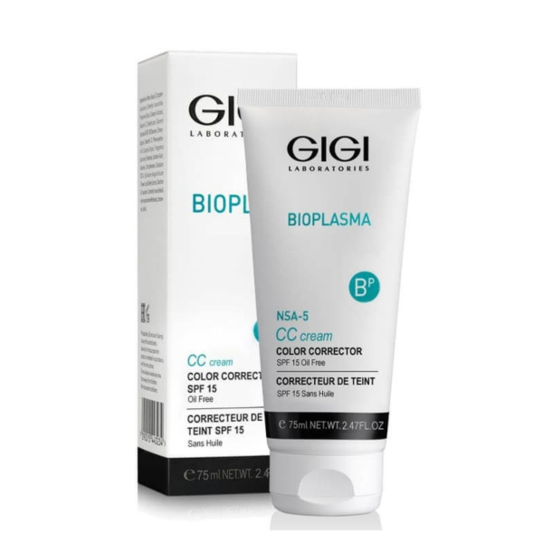 GiGi, Тональный корректор SPF-15, Bioplasma CC cream color corrector, 75 мл